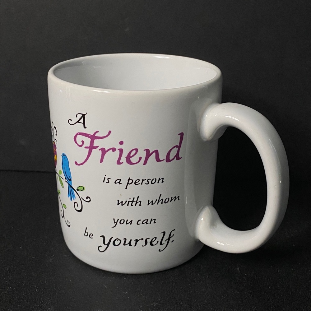 American Greetings Stoneware Coffee Mug "A Friend"